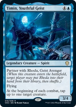 Image for Timin, Youthful Geist (16) (VOC) - Magic: The Gathering