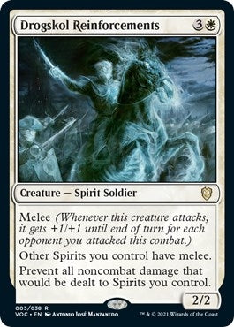 Image for Drogskol Reinforcements (5) (VOC) - Magic: The Gathering