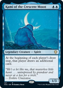 Image for Kami of the Crescent Moon (107) (VOC) - Magic: The Gathering