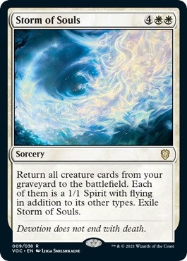 Image for Storm of Souls (9) (VOC) - Magic: The Gathering
