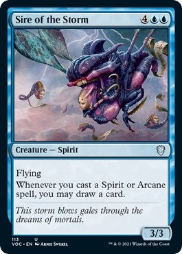 Image for Sire of the Storm (113) (VOC) - Magic: The Gathering