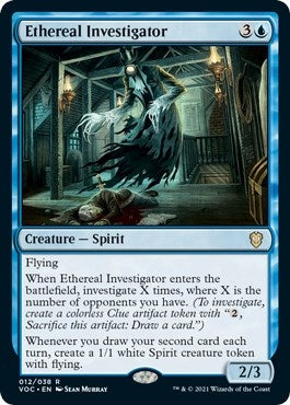 Image for Ethereal Investigator (12) - Magic: The Gathering
