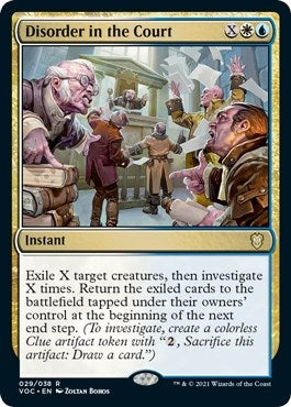 Image for Disorder in the Court (29) - Magic: The Gathering