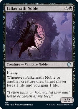 Image for Falkenrath Noble (128) - Magic: The Gathering