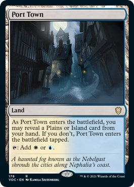 Image for Port Town (178) (VOC) - Magic: The Gathering