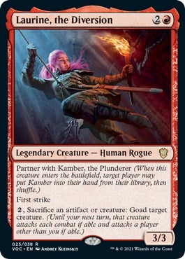 Image for Laurine, the Diversion (25) (VOC) - Magic: The Gathering