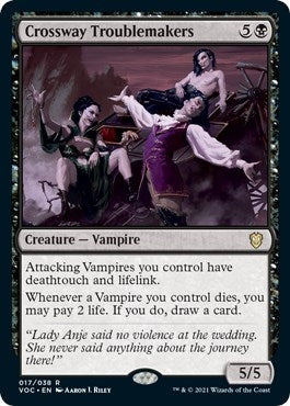 Image for Crossway Troublemakers (17) (VOC) - Magic: The Gathering