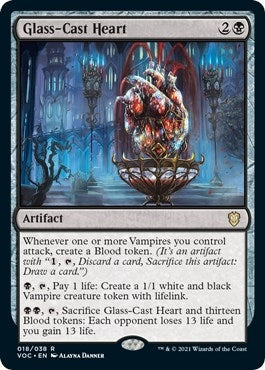 Image for Glass-Cast Heart (18) - Magic: The Gathering