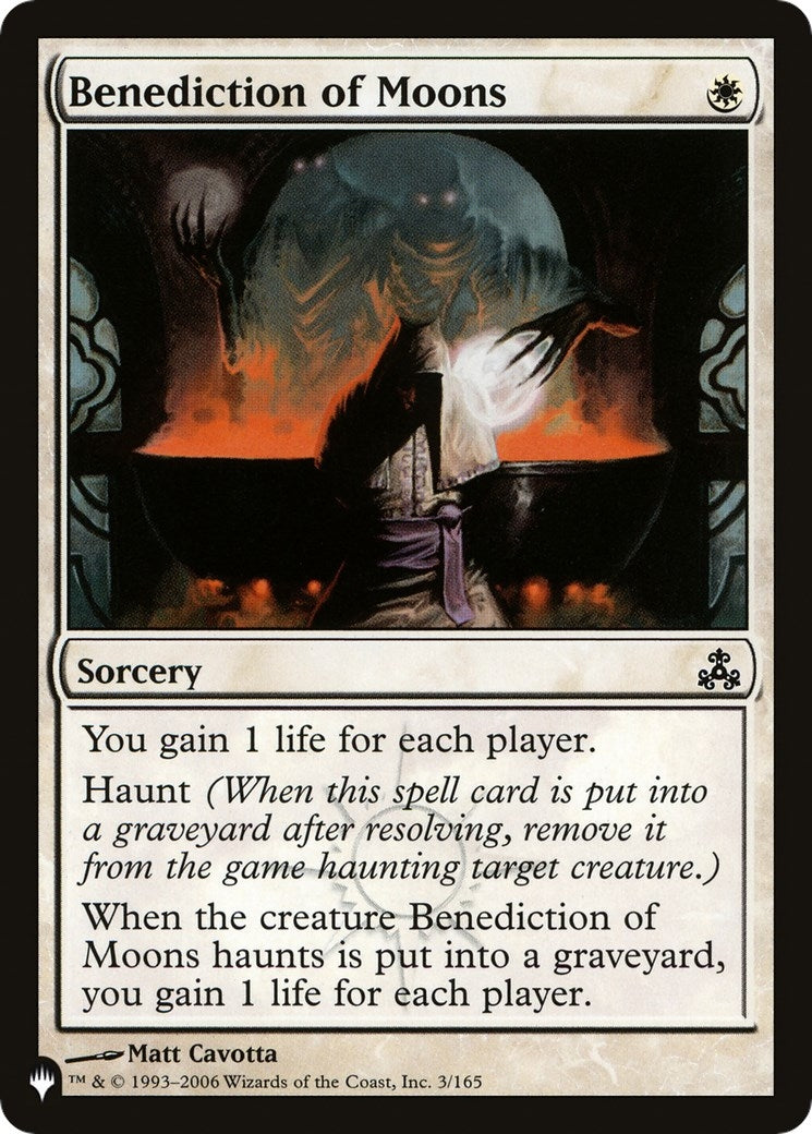 Image for Benediction of Moons (3/165) (LIST) - Magic: The Gathering
