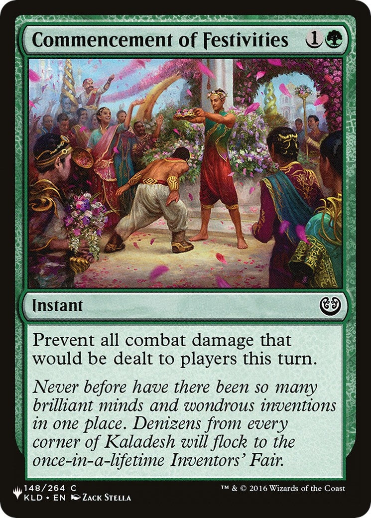 Image for Commencement of Festivities (148/264) - Magic: The Gathering