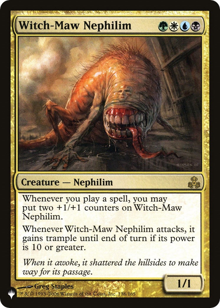 Image for Witch-Maw Nephilim (138/165) - Magic: The Gathering