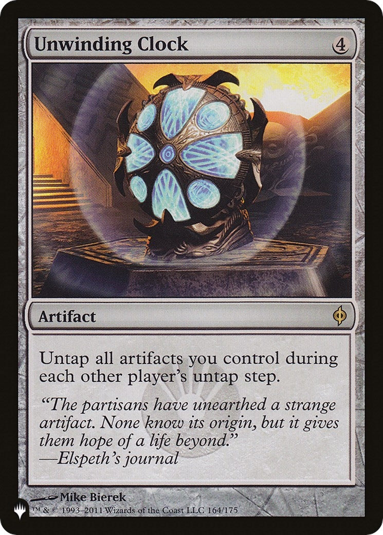 Image for Unwinding Clock (164/175) - Magic: The Gathering