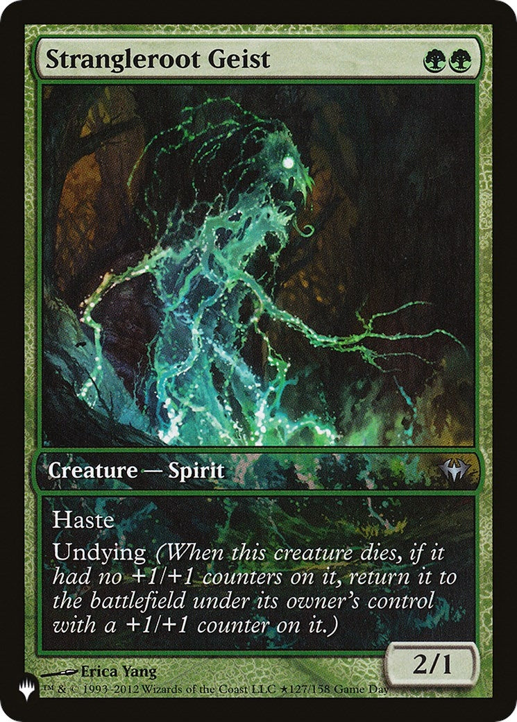 Image for Strangleroot Geist (Game Day Promo) (127/158) - Magic: The Gathering