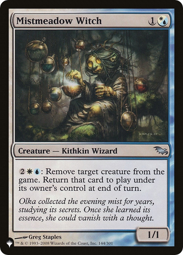 Image for Mistmeadow Witch (SHM) (144/301) (LIST) - Magic: The Gathering