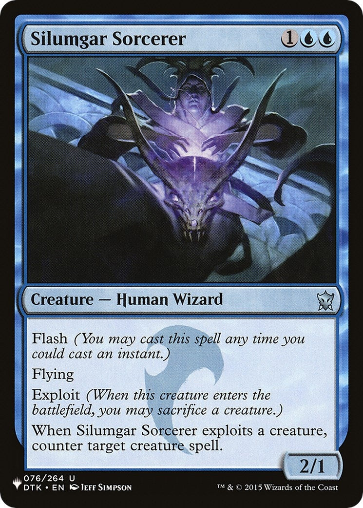 Image for Silumgar Sorcerer (076/264) (LIST) - Magic: The Gathering