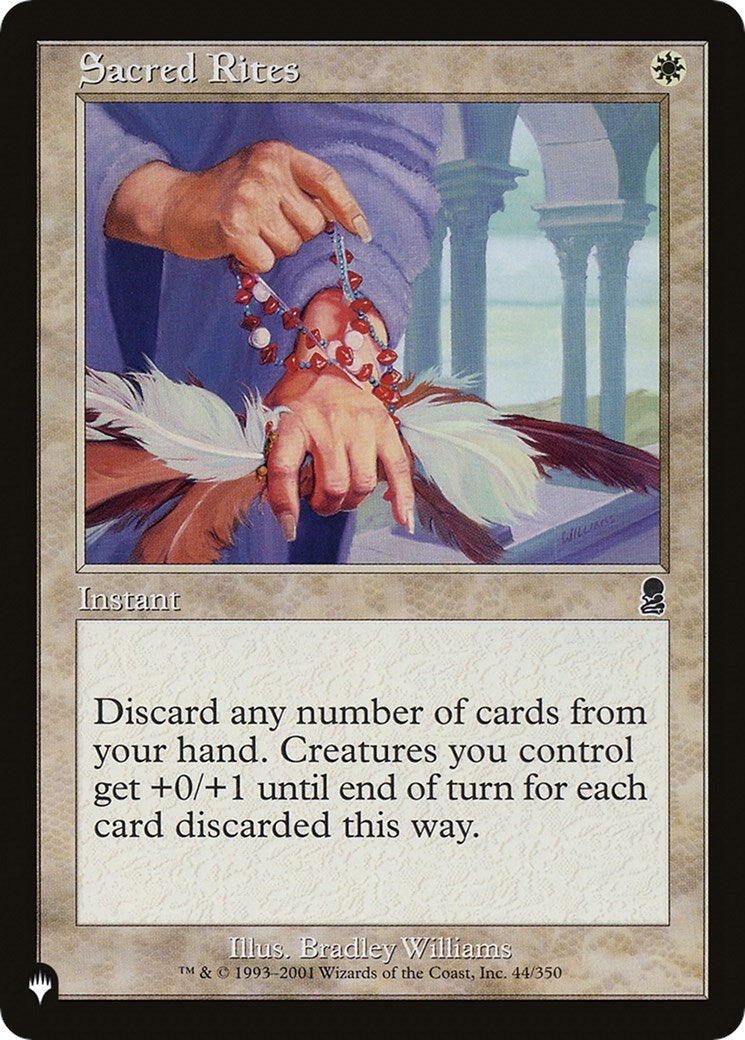 Image for Sacred Rites (44/350) (LIST) - Magic: The Gathering