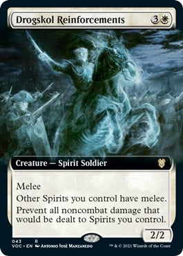Image for Drogskol Reinforcements (Extended Art) (43) (VOC) - Magic: The Gathering