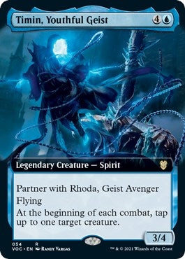 Image for Timin, Youthful Geist (Extended Art) (54) - Magic: The Gathering