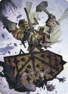 Image for Estwald Shieldbasher Art Card (9) - Magic: The Gathering