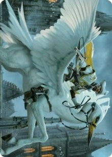 Image for Gryff Rider Art Card (10) (ASVOW) - Magic: The Gathering
