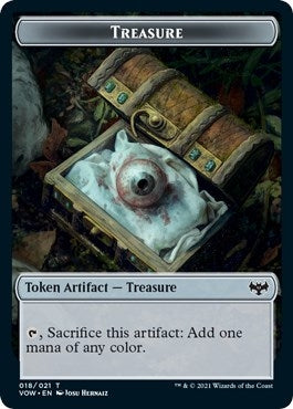 Image for Treasure Token (18) - Magic: The Gathering