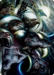 Image for Lunar Rejection Art Card (23) - Magic: The Gathering
