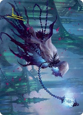 Image for Wanderlight Spirit Art Card (Gold-Stamped Signature) (26) - Magic: The Gathering