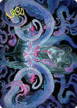 Image for Demonic Bargain Art Card (Gold-Stamped Signature) (30) - Magic: The Gathering