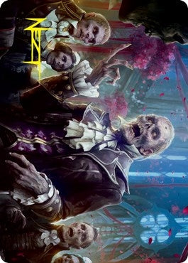 Image for Undead Butler Art Card (Gold-Stamped Signature) (37) (ASVOW) - Magic: The Gathering