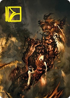 Image for Pyre Spawn Art Card (Gold-Stamped Signature) (48) - Magic: The Gathering
