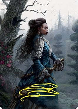 Image for Mina Harker Art Card (Gold-Stamped Signature) (70) - Magic: The Gathering