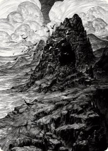 Image for Mountain Art Card (80) (ASVOW) - Magic: The Gathering