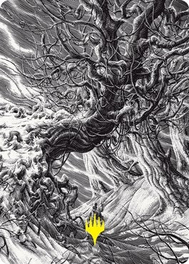 Image for Forest Art Card (Gold-Stamped) (81) (ASVOW) - Magic: The Gathering