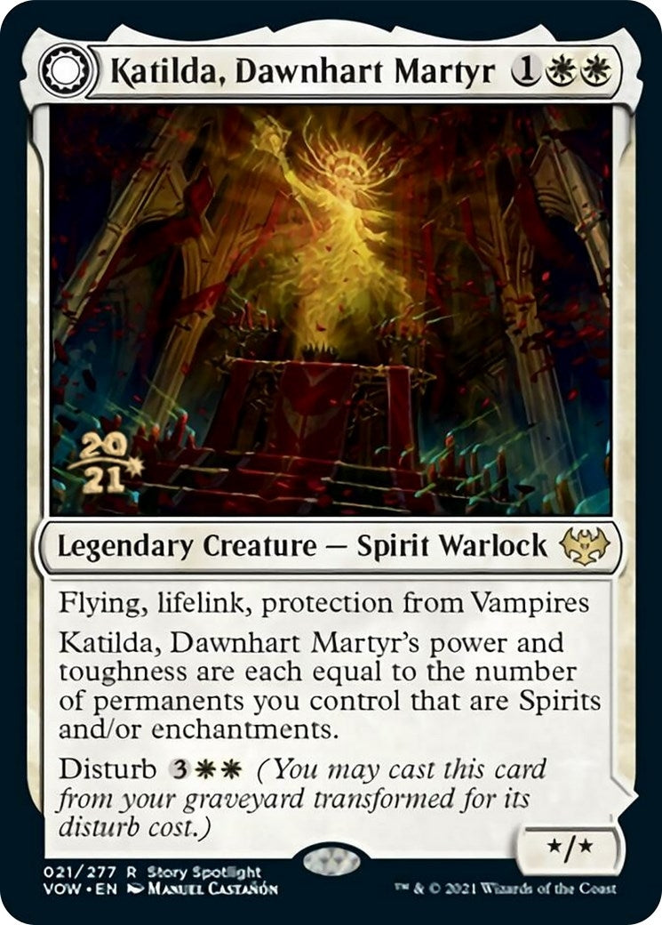 Image for Katilda, Dawnhart Martyr (21) - Magic: The Gathering