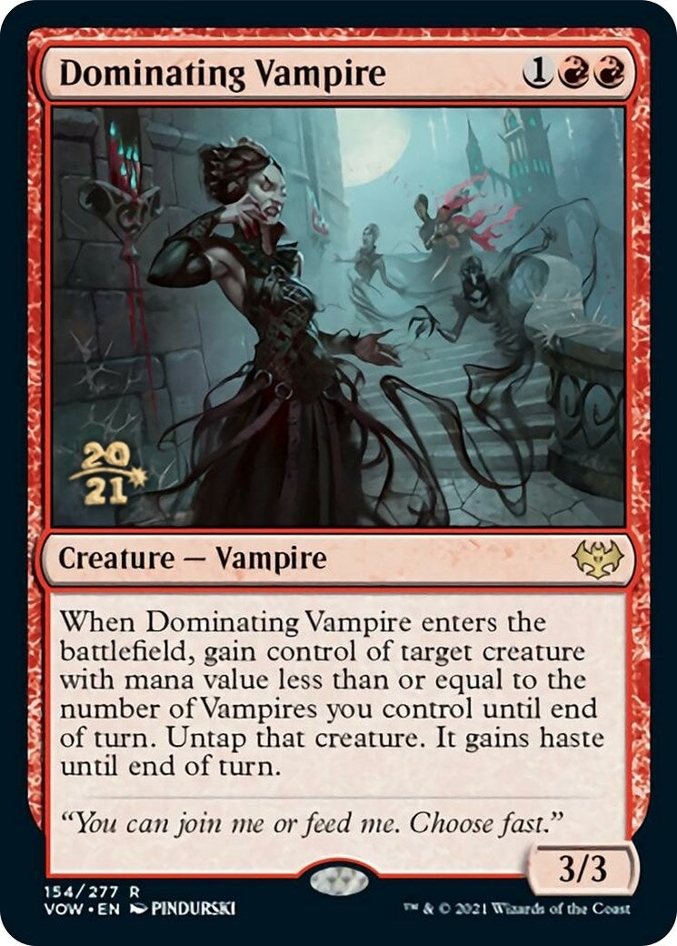 Image for Dominating Vampire (154) - Magic: The Gathering