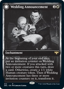 Image for Wedding Announcement (312) - Magic: The Gathering