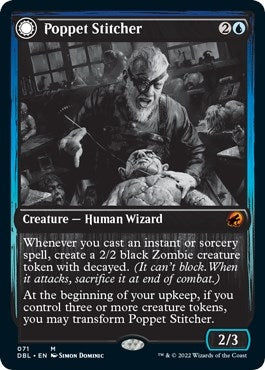 Image for Poppet Stitcher (71) - Magic: The Gathering