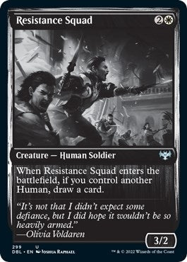Image for Resistance Squad (299) - Magic: The Gathering