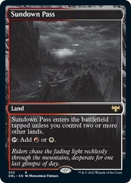 Image for Sundown Pass (533) - Magic: The Gathering