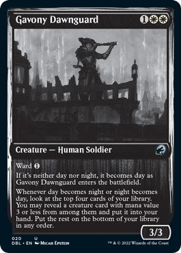 Image for Gavony Dawnguard (20) (DBL) - Magic: The Gathering