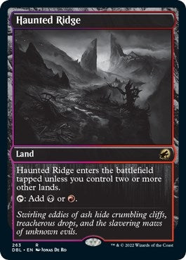 Image for Haunted Ridge (263) - Magic: The Gathering