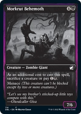 Image for Morkrut Behemoth (114) - Magic: The Gathering