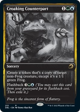 Image for Croaking Counterpart (215) - Magic: The Gathering