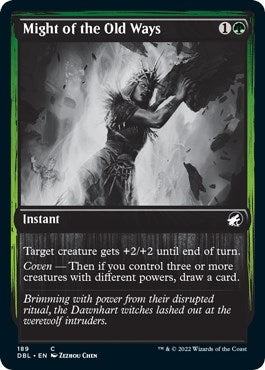 Image for Might of the Old Ways (189) - Magic: The Gathering