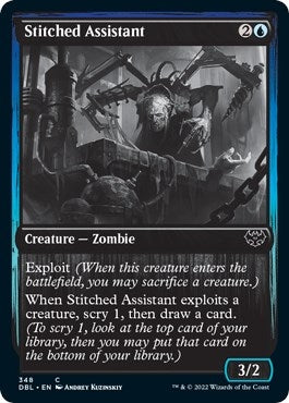 Image for Stitched Assistant (348) - Magic: The Gathering