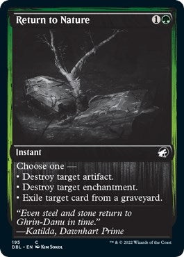 Image for Return to Nature (195) - Magic: The Gathering