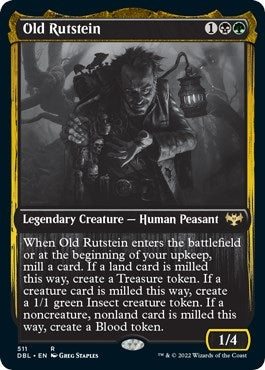 Image for Old Rutstein (511) - Magic: The Gathering