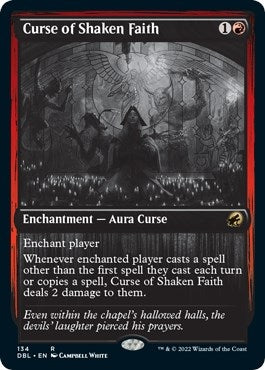 Image for Curse of Shaken Faith (134) - Magic: The Gathering