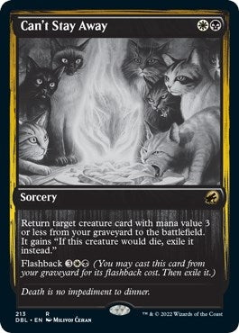 Image for Can't Stay Away (213) - Magic: The Gathering