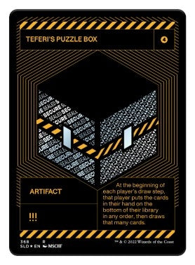 Image for Teferi's Puzzle Box (Silver Laminate) (368) - Magic: The Gathering